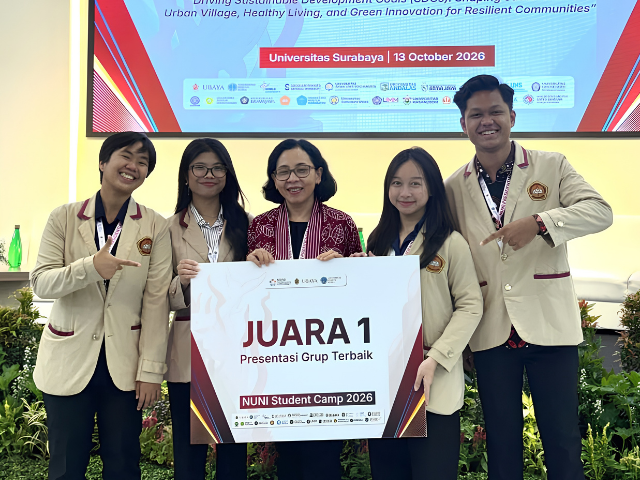 Mahasiswa USD Raih Juara 1 dan Juara 3 di NUNI Student Camp 2026