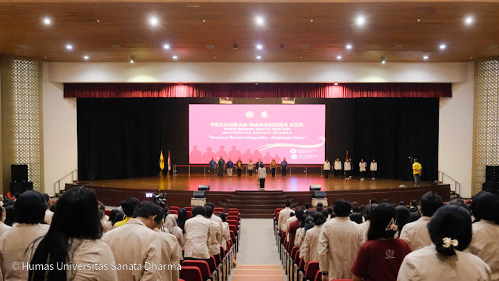 Suasana Penarikan Mahasiswa KKN Angkatan 67 di Auditorium Driyarkara, Rabu, 31 Januari 2024 Suasana Penarikan Mahasiswa KKN Angkatan 67 di Auditorium Driyarkara, Rabu, 31 Januari 2024