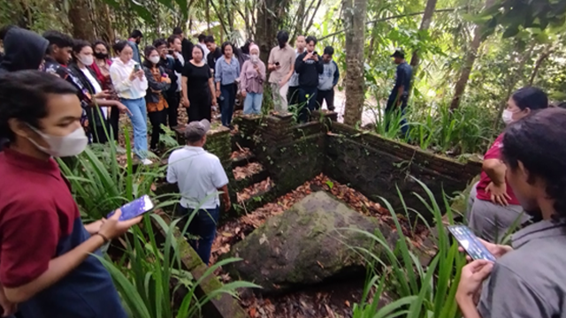 Pembelajaran di Lokasi Situs Watu Dokon - dok. ARW
