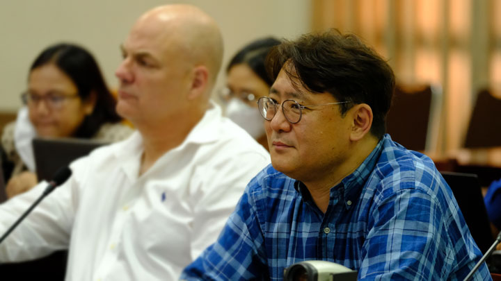 Prof. Kwanwoo Shin dari Sogang University Seoul. / dok. Humas USD Prof. Kwanwoo Shin dari Sogang University Seoul. / dok. Humas USD