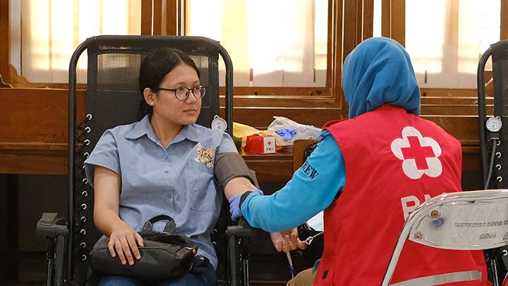 Donor Darah di Kampus I USD, 4 November 2023 - dok. Humas USD