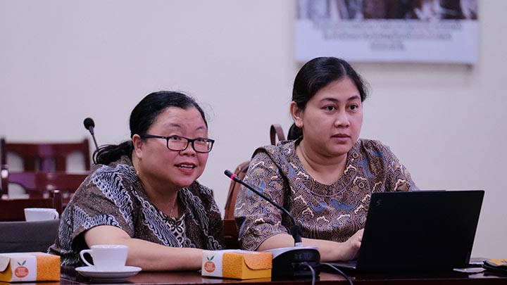 Wakil Rektor I dan Wakil Rektor II UKWMS saat Kunjungan ke USD, Selasa 28 November 2023 - dok Humas USD
