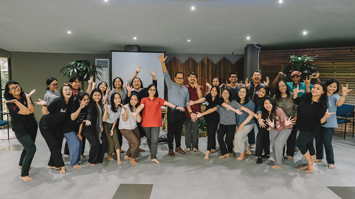 Tim Satgas PPKS bersama para Fasilitator Pelatihan (dok. Humas USD)