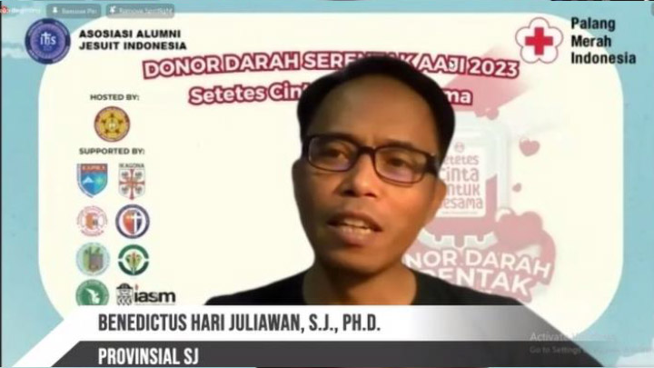 Provinsial SJ Indonesia, Rm. Benedictus Hari Juliawan, SJ - dok. AAJI Provinsial SJ Indonesia, Rm. Benedictus Hari Juliawan, SJ - dok. AAJI