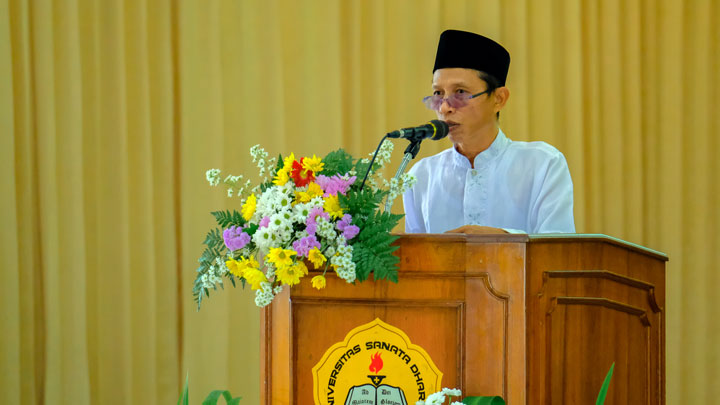 Ketua Panitia Halalbihalal Mundakir /dok. Humas USD Ketua Panitia Halalbihalal Mundakir /dok. Humas USD