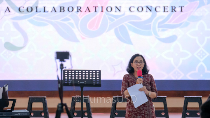 Caecilia Tutyandari, Ph.D., in Collaboration Concert 2024 *