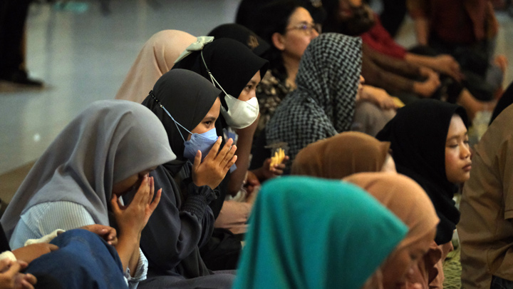Suasana Buka Puasa Bersama di Kampus III USD Paingan, Selasa, 26 Maret 2023 - dok. Humas USD x