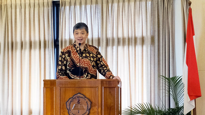 Kepala LLDIKTI wilayah VI, Prof. Setyabudi Indartono, MM., Ph.D. - dok. Humas USD x
