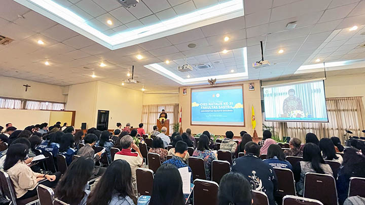 Dies Natalis ke-31 Fakultas Sastra USD, Rabu, 29 Mei 2024 (foto: dok. FS USD) Dies Natalis ke-31 Fakultas Sastra USD, Rabu, 29 Mei 2024 (foto: dok. FS USD)