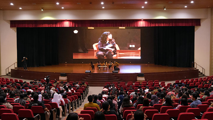 Para narasumber dan peserta FCH2 di Auditorium Driyarkara, Sabtu, 11 Mei 2024