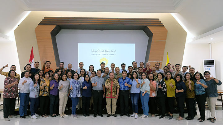 Hari Studi Pejabat 2024 di Wisma Sanjaya Pusat Pastoral Sanjaya Muntilan (dok. Humas)
