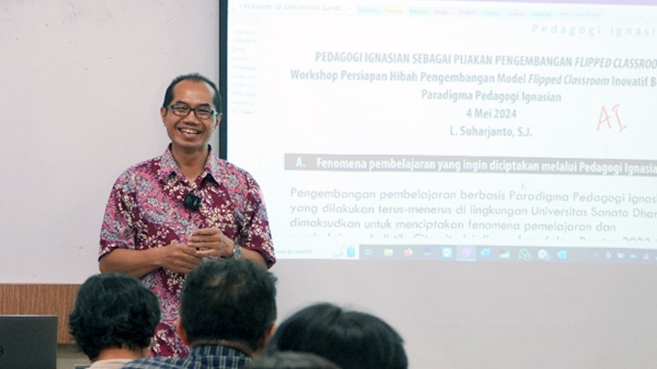 Lucianus Suharjanto, S.J., S.S., B.S.T, M.A. (foto:PPIP) Lucianus Suharjanto, S.J., S.S., B.S.T, M.A. (foto:PPIP)