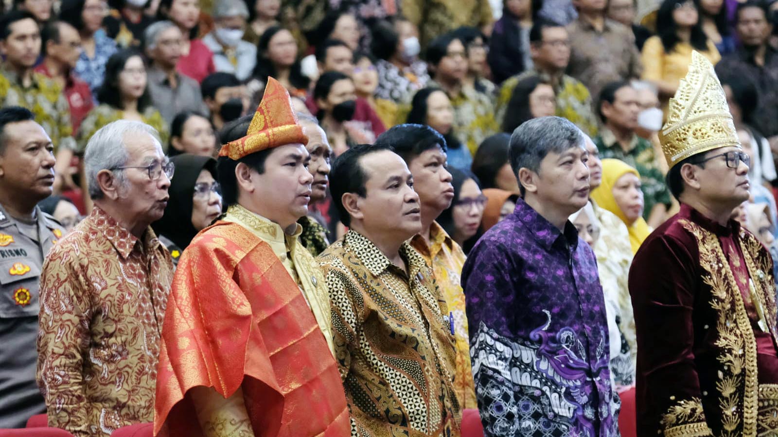Rektor USD, Albertus Bagus Laksana SJ, dalam Puncak Dies Natalis ke-69 Sanata Dharma (dok. Humas) Rektor USD, Albertus Bagus Laksana SJ, dalam Puncak Dies Natalis ke-69 Sanata Dharma (dok. Humas)