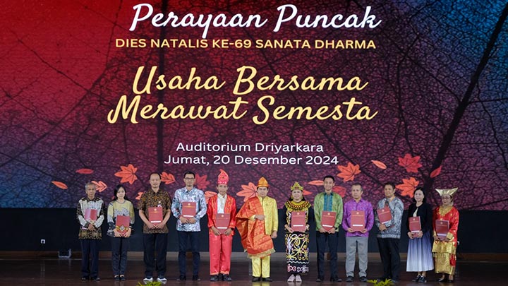 PUncak Dies Natalis ke-69 Sanata Dharma (dok. Humas) PUncak Dies Natalis ke-69 Sanata Dharma (dok. Humas)