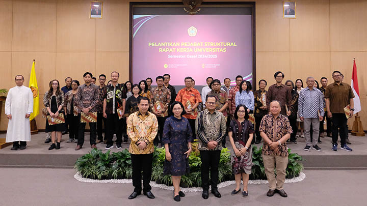 Rapat Kerja Universitas Semester Gasal 24/25 (Jumat 16/8/2024). - dok Humas USD Rapat Kerja Universitas Semester Gasal 24/25 (Jumat 16/8/2024). - dok Humas USD