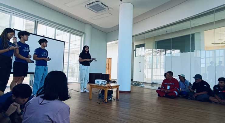 Sesi Medical Outreachers (MO) dengan Para Pekerja Proyek Sesi Medical Outreachers (MO) dengan Para Pekerja Proyek