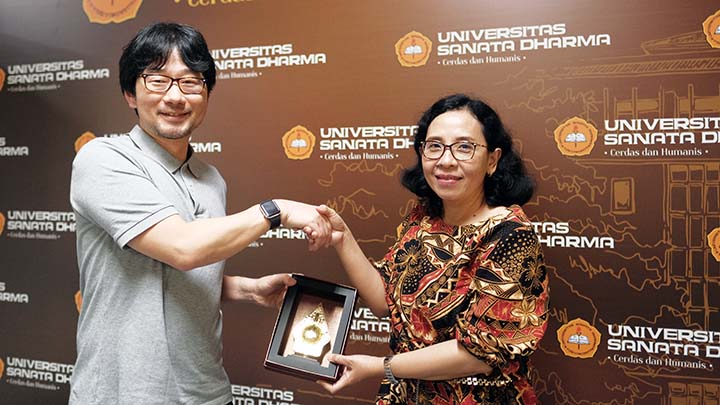 Kunjungan Profesor Fukutake Shintaro dari Sophia University 28 Februari 2024 (dok. Humas USD) x