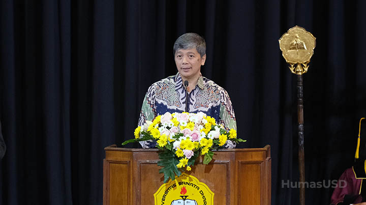 Wisuda arjana dan Magister Periode I 2024/2025, September 2024 di Auditorium Driyarkara (dok. Humas USD)