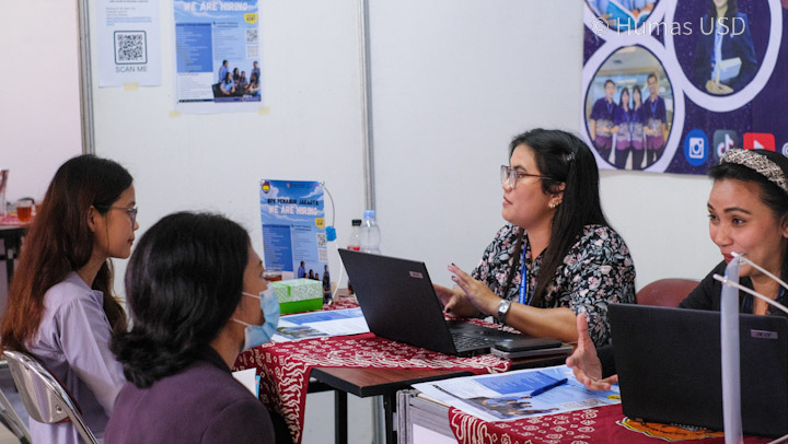 Job Fair Februari 2024 (dok. Humas USD) C