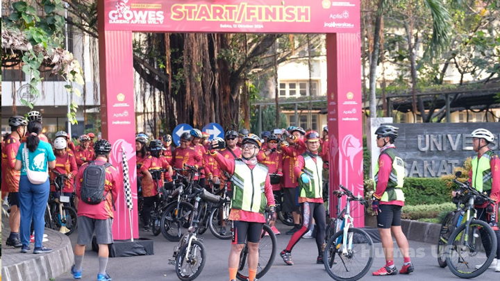 Gowes APTISI wilayah V di USD Gowes APTISI wilayah V di USD