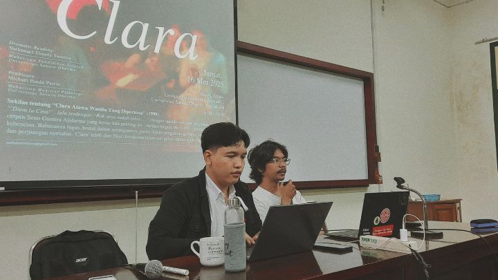 DISKUSI CERPEN CLARA 16 MEI 2025 DISKUSI CERPEN CLARA 16 MEI 2025