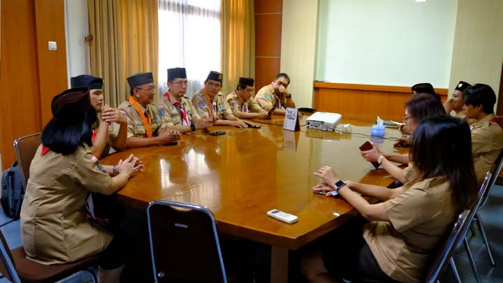Upacara Hari Prmauka di USD (foto: kemahasiswaan) Upacara Hari Prmauka di USD (foto: kemahasiswaan)