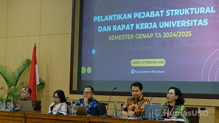 Rapat Kerja Universitas Semester Genap 2024/2025, Jumat (7/2) - dok. Humas