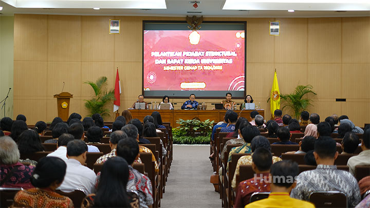 Rapat Kerja Universitas Semester Genap 2024/2025, Jumat (7/2) - dok. Humas