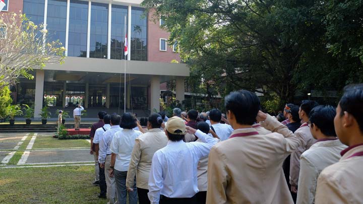 Upacara Bendera HUT RI Ke-80