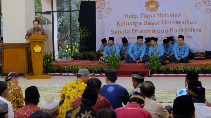 Buka Puasa Bersama USD di Kampus III, Kamis (13/3/2025). -dok. Humas