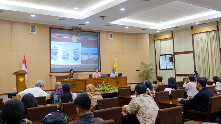 Orientasi Mahasiswa Baru Program Magister dan Doktor, Senin (25/8). Dok: Humas