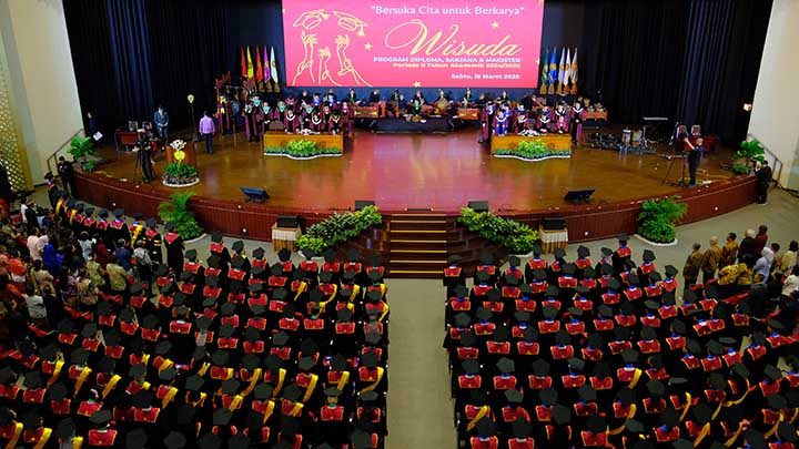 Wisuda Periode II 2024/2025, Sabtu (15/3/2025) di AUditorium Driyarkara, dok. Humas.