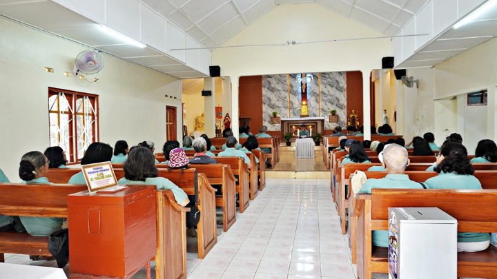 Ibadat Bersama Di Kapel Bintang Samudra Ziarek Purna Karya USD