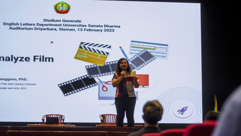 Studium Generale Prodi Sastra Inggris di Auditorium Driyarkara - dok. Humas USD